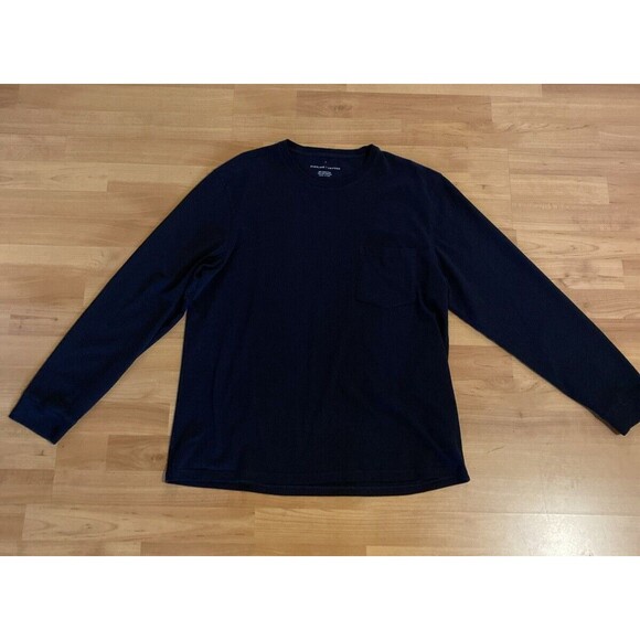 Men’s Everlane Uniform Black XL Long Sleeve Crewneck Tee Shirt Cotton - Picture 1 of 8